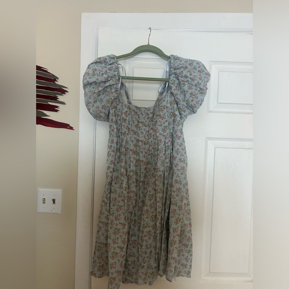 Floral bubble dress